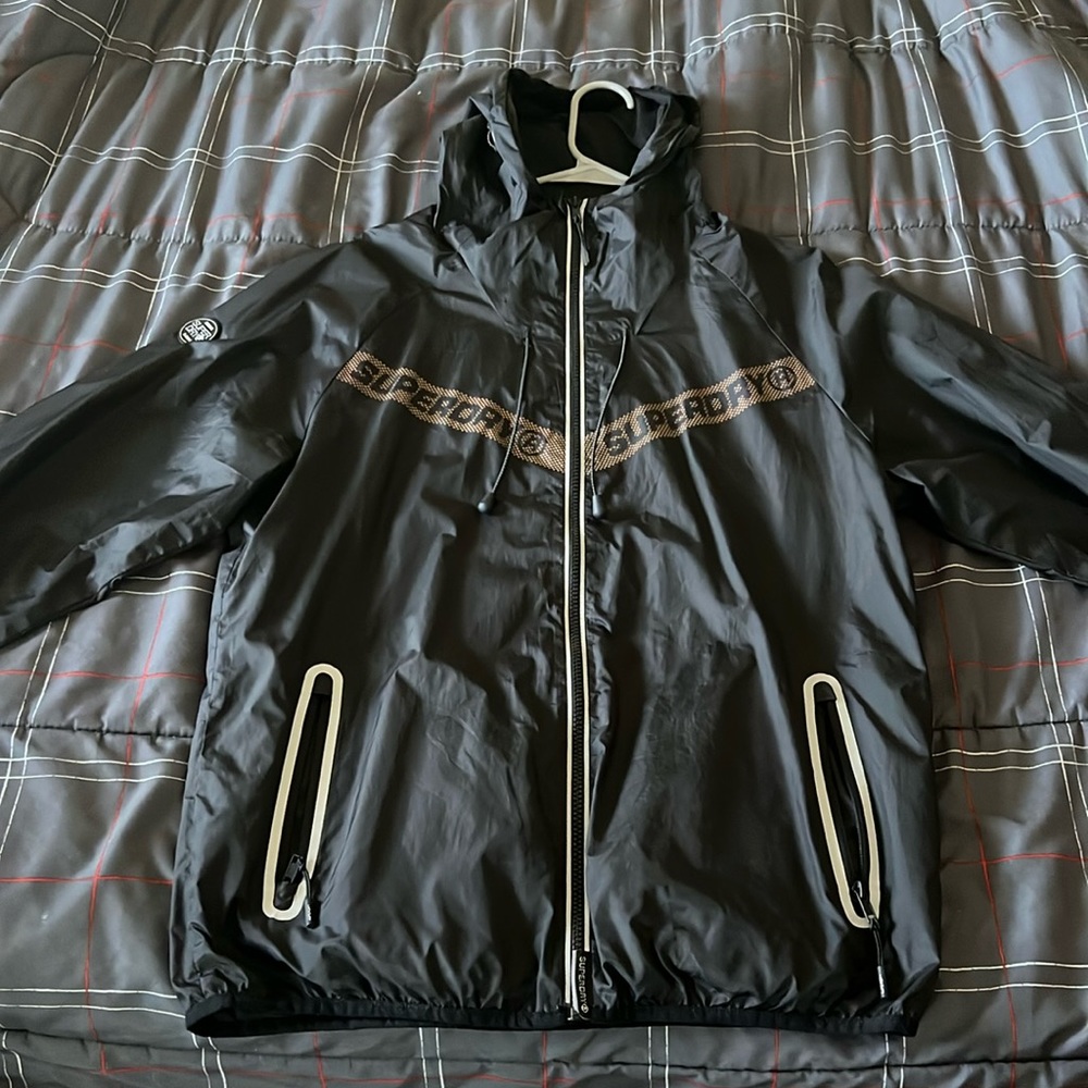 Men’s Superdry Reflective Windbreaker - Picture 1 of 4